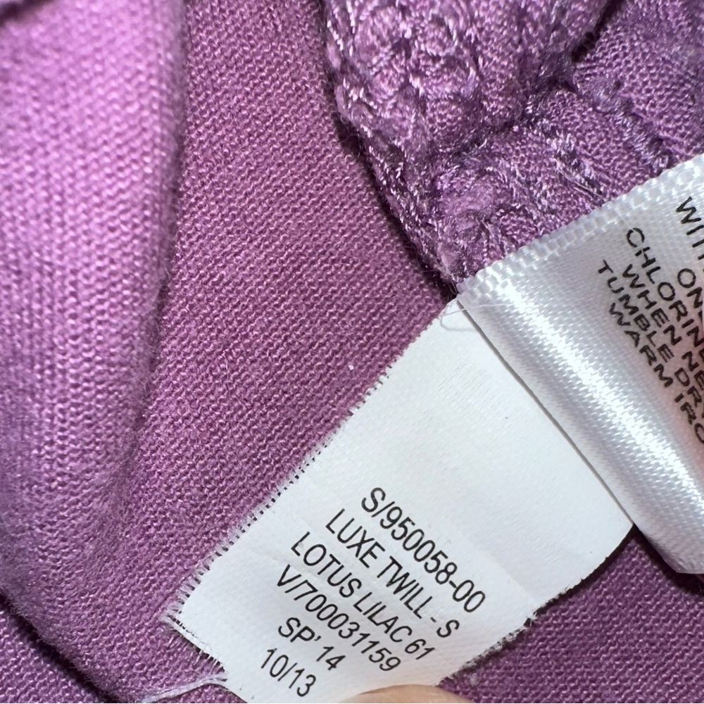 Banana Republic • Luxe Twill Pants in Lotus Lilac - Picture 8 of 15